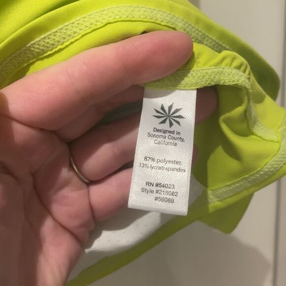 Athlete cinched sleeveless athletic yoga top SZ small with zippers - Picture 9 of 10